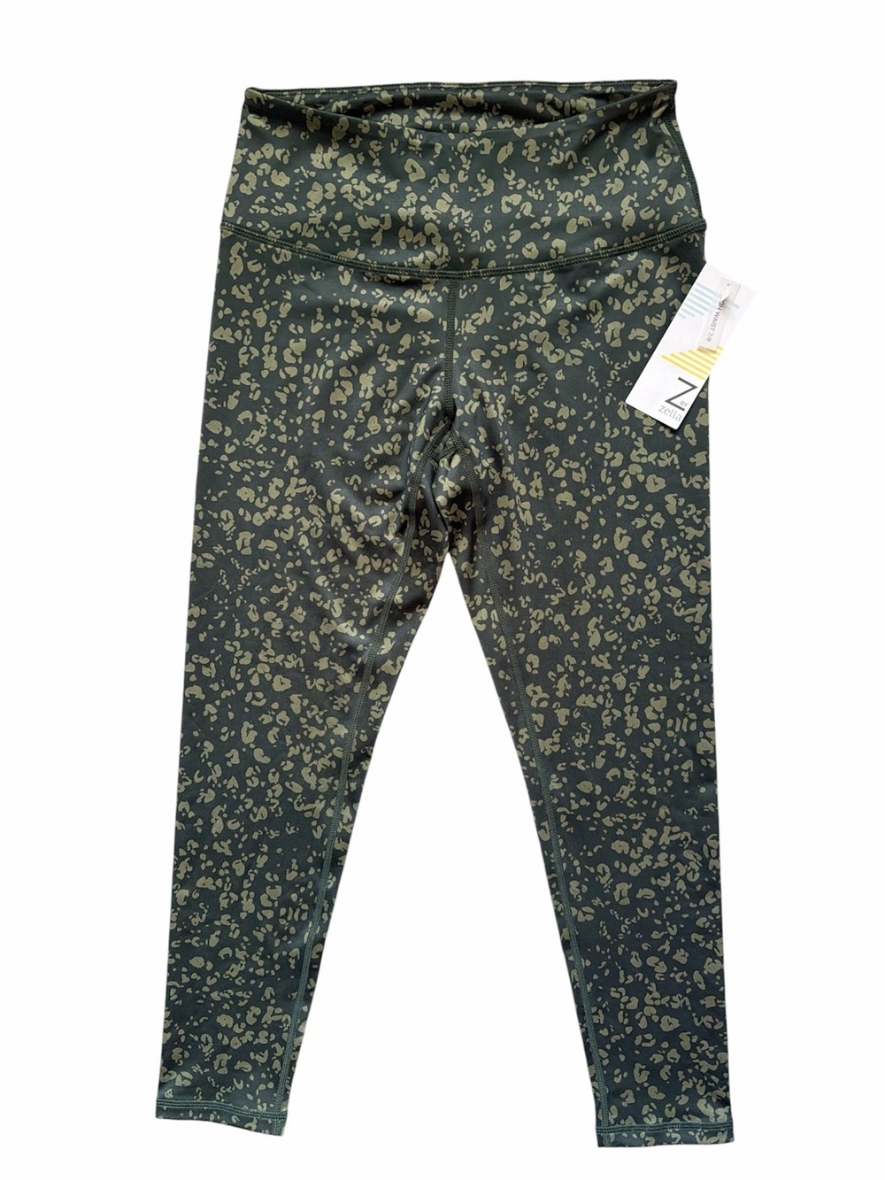 Z by Zella High Waist 7/8 Leopard Print Leggings Size Small